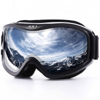 Kids Ski Goggles MAXJULI Brand Professional Skiing Goggles Double Layers Lens Anti-fog UV400 Snow Goggle Fits Over Glasses