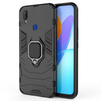 เคส Vivo V11i Case ชุดเกราะกันกระแทก Slim Rugged Hybrid Hard Plastic + Tpu Bracket Magnet 360 Ring Holder ฝาหลัง