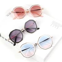 【YF】♛❍  2023 Trends Kids Sunglasses Boys Colored Glasses Children Baby Irregular UV400