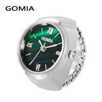 ❀❀ 2021 new ring watch gradient green mini creative round student fashion real