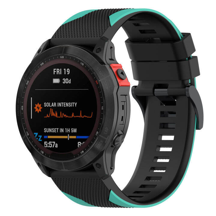 zenia-20มม-quick-release-easy-fit-สองสีผิวเปลี่ยนสายนาฬิกาซิลิโคนสำหรับ-garmin-fenix-7s-6s-pro-sapphire-solar-5s-plus-descent-mk2s-instinct-2s-camo-surf-d2-delta-s-instinct2s-fenix7s-fenix6s-fenix5s-อ