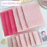 Shockproof Love Card Pink Bubble Bag Gift Packaging Envelope Film