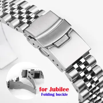 22MM 316L Jubilee Solid Stainless Steel Watch Bracelet Made for