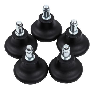 【LZ】 5Pcs Office Chair Fixed Bell Glides Wheels Replacement Parts Office Chair Swivel Caster Wheels to Fixed Stationary Castors Home