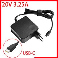 20V 3.25A 65W USB Type-C แล็ปท็อปพลังงานที่ชาร์จอะแดปเตอร์สำหรับ Lenovo Thinkpad X1คาร์บอน X270โยคะ X280 T580 P51 P52s E480 S2 E470