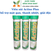 Viên sủi Actiso Plus hỗ trợ mát gan, thanh nhiệt, giải độc