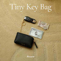 ร้อน, ร้อน★กระเป๋าเก็บกุญแจ ใส่บัตรคอนโดได้ Key pouch with chain รุ่น TINY key bag หนังแท้ MONOME BKK