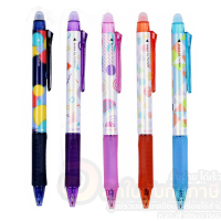 ปากกา M&amp;G ปากกาเจลลบได้ Erasable Gel Pen แบบกด หมึกสีน้ำเงิน 0.7 mm  AKPH3276 (1ด้าม)