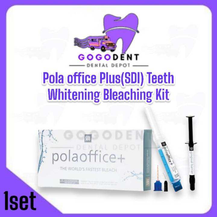 Pola office Plus ( SDI ) Teeth whitening BLEACHING KIT Lazada PH