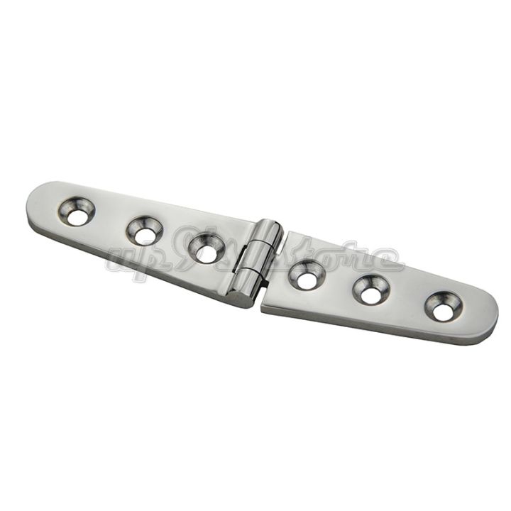 2-pieces-6-inch-316-stainless-steel-marine-boat-hardware-6-hole-cabin-flush-door-strap-butt-hinge-accessories