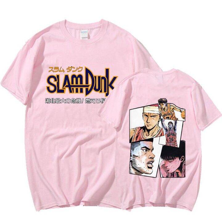 ข้อเสนอพิเศษ-tshirt-เสื้อเบลาส์-2022-ใหม่ญี่ปุ่นแฟชั่นอะนิเมะ-slam-dunk-เสื้อยืดผู้ชายผู้หญิงฤดูร้อนด้านบนฮิปฮอปแขนสั้นชายท็อปส์ซูสตรs-5xl