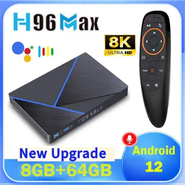 H96 MAX RK3566 TV Box Android 11 8GB RAM 64GB 4GB 32GB Support 1080p