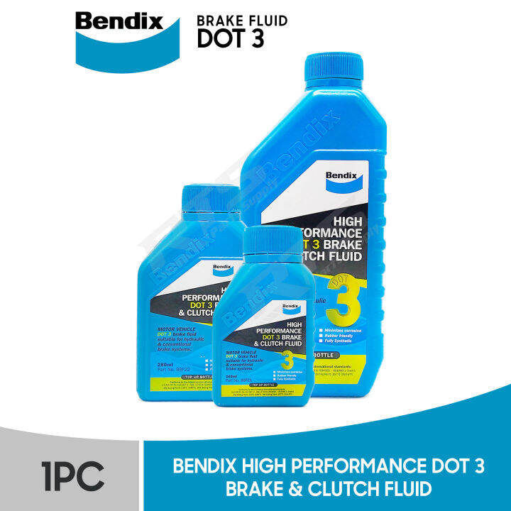Bendix High Performance Dot 3 / Dot3 / Dot3 Brake Fluid / Brake And