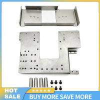 Rc 1/14 Stainless Steel Second Floor Plate Compatible For Tamiya DIY Car Model Spare Parts Directly Installed On Beam Of Truck Dump Truck RZ008