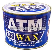 สินค้าจัดส่งรวดเร็ว ATM WAX เอทีเอ็ม ขี้ผึ้ง ขัดไม้ ขี้ผึ้งขัดพื้น ขี้ผึ้งขัดไม้ ขนาด 454 มล. สีขาว รหัส 203