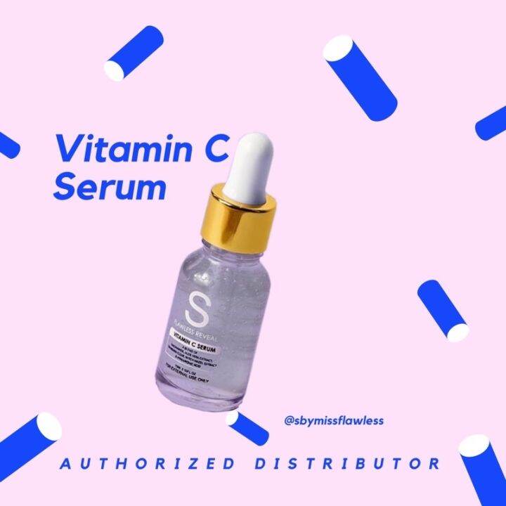 S by Miss Flawless Vitamin C Serum - Sachzna Laparan | Lazada PH