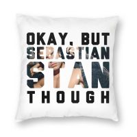 (All inventory) Personalized cast Sebastian Stan pillow decoration 3D double-sided movie actor sofa pillowcase (contact seller) Support free customization. Double sided printing design for pillows)