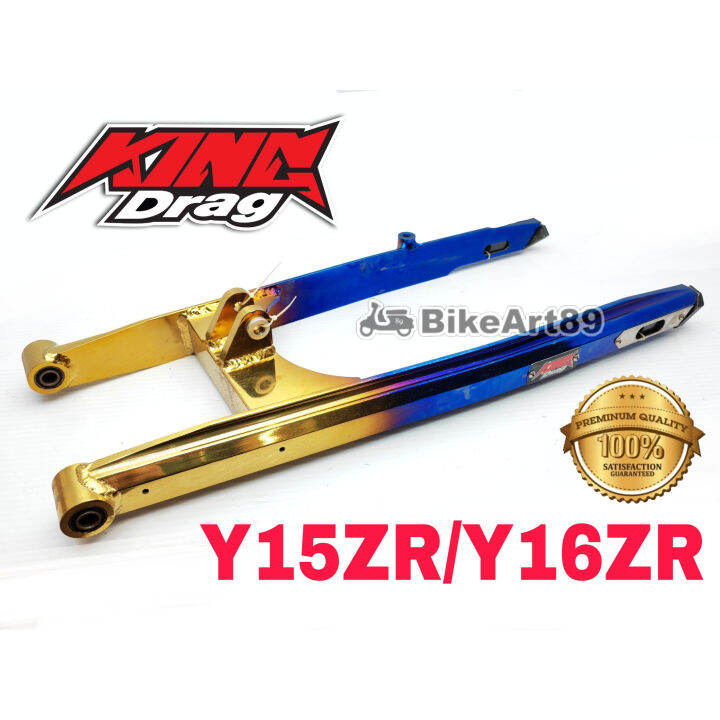 Alloy Thick Swing Arm TEBAL Y15ZR KING DRAG Titanium Gold KingDrag