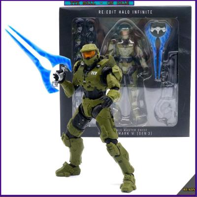 Halo Master Chief Jazwares Infinite Mjolnir MK VI Spartan Palmer MK VII Jun-A266 Yoroi Enigma Action Figure Collection Doll Toys
