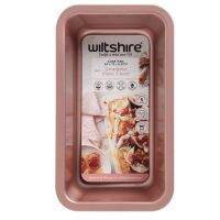 WILTSHIRE แม่พิมพ์อบขนม Non stick  ทรงสี่เหลี่ยมลึก สีโรสโกลด์  รุ่น 40532