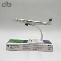 1:200โมเดลเครื่องบิน A321-100 Germania สำหรับการเก็บ