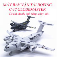 Đồ chơi mô hình máy bay vận tải boeing C-17 GLOBEMASTER chất liệu hợp kim