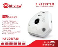 Hi-view VR CAM 360 ํ รุ่น HA-304VR20 กล้องวงจรปิด 2.0MP/1080P Fisheye Lens 1.7 mm รองรับ 4 ระบบ