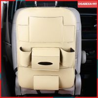 [OgabexaMY] Car Seat Back Organizer PU Leather Waterproof Tissue Storage Umbrella Holder