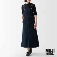 มูจิ กระโปรงเอี๊ยมเดนิม - MUJI Stretch Denim Salopette Skirt