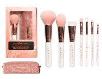 Luxefur Bring Me Peach Collection 7 Pieces Brush Set เซตแปรงแต่งหน้า เซ็ตแปรงลุคซ์เฟอร์ 7 ชิ้น มาพร้อมกระเป๋าใส่แปรง