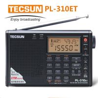 Tecsun วิทยุ PL310ET วงดนตรีเต็มวิทยุดิจิตอล Demodulator FM/AM/SW/MW/LW วิทยุสเตอริโอวงดนตรีระดับโลกตัวรับสัญญาณดิจิตอล