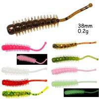 【cw】 Soft Lures Edible Silicone Bait Hiroko 38mm 0.2g 10pcs Jig Drop Shot Carp Fly Fishing 【hot】