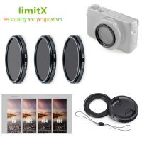 ND2 ND4 ND8 Neutral Density ND Filter &amp; Adapter Ring lens cap keeper for Canon G7X Mark II III Ricoh GR II III Sony ZV-1 ZV1 Filters