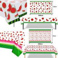 Watermelon Tablecloth for Disposable Tablecloths a Decoration Birthday Supplies