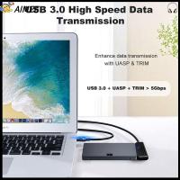 AIMEE สำหรับ2.5นิ้ว ตัวแปลง SATA สายเคเบิลฮาร์ดดิสก์ การส่งข้อมูล ฮาร์ดไดรฟ์ HDD อะแดปเตอร์ SATA เป็น USB 3.0 สายเคเบิล Type C ถึง SATA