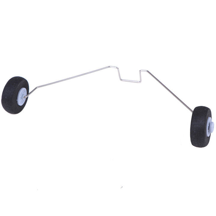 【The Warmheart】 Metal Landing Gear w/Wheels for Z51 RC Airplane Foam