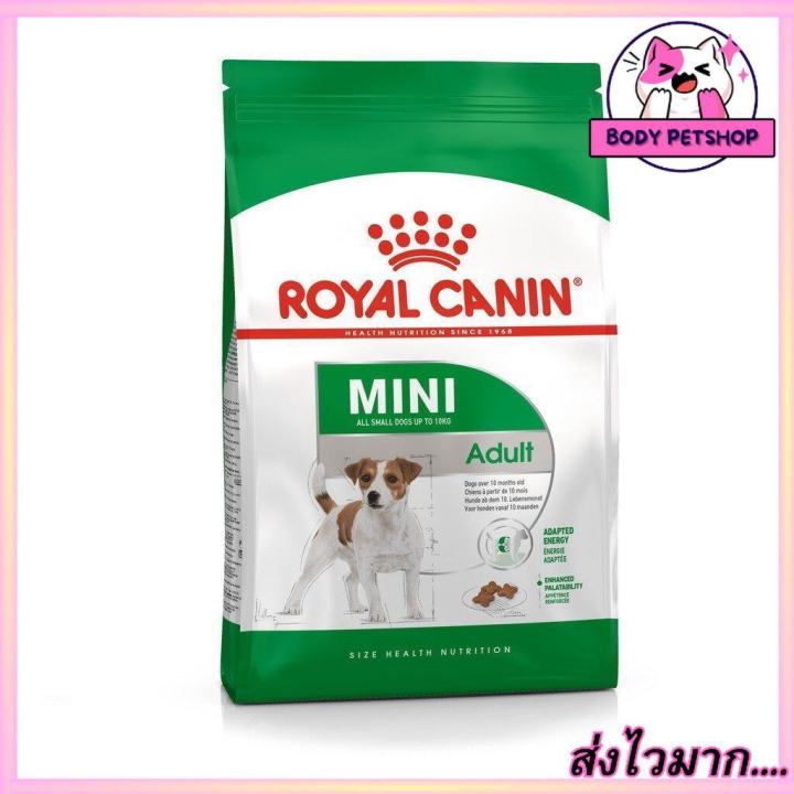royal-canin-mini-adult-dog-food-อาหารสุนัข-พันธุ์เล็ก-อายุ-10-เดือน-8-ปี-ขนาด-4-กก