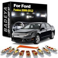 (Premium car) BADEYA 16Pcs Canbus หลอดไฟ LED ภายในแผนที่ Dome Light Kit สำหรับ Ford Fusion 2006 2008 2009 2010 2011 2012รถ Led โคมไฟ