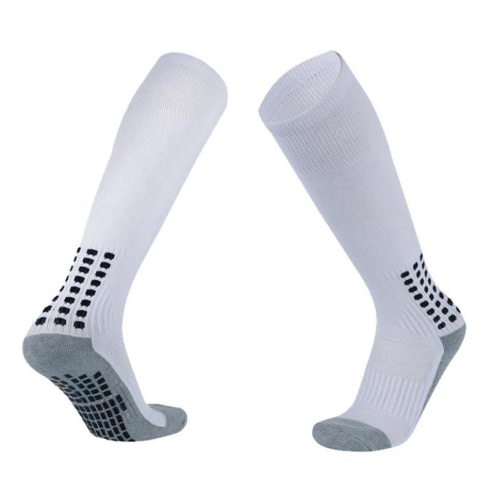 grip-socks-long-knee-socks-compression-anti-slip-athletic-sock-colorful-grip-socks-for-football-basketball-men-women-adult-typical