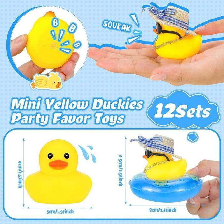 mini-rubber-ducks-suv-dashboard-yellow-rubber-duck-ducks-squeak-toy-with-mini-sun-hat-swim-ring-necklace-sunglasses-bedroom-decor-for-kid-room-child-room-trusted