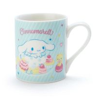 แก้วน้ำมีหูจับ mug ลาย Cinnamoroll ประมาณ 10.3 x 7.2 x 8.2 ซม.