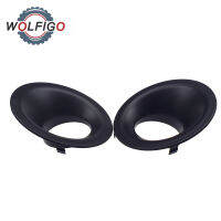 WOLFIGO Front Left Right Fog Light Cover Bezel Trim for Dodge Challenger 2015 2016 2017 2018 2019 2020 AA AA