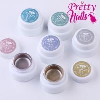 สีเจลตัดเส้น สีเจลเมทัลลิค Metal gel polish 3g.