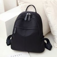 [COD] womens 2022 spring new Korean version of lightweight nylon cloth bag casual student schoolbag ladies travel backpack