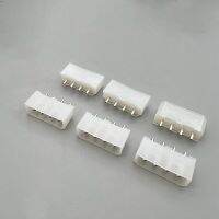 10PCS 5.08mm Molex White Big 4p 4d Female Socket Straight Hollow Needle for Pc Computer Atx Ide Power Connector