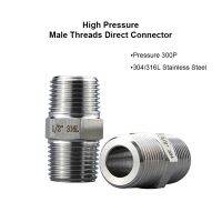 Stainless Steel High Pressure Hex Nipple Fitting 300P 1/8 1/4 3/8 1/2 3/4 1 Adapter Fitting Reducing Hexagon Bush Bushing