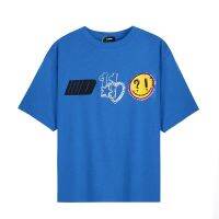 We11Done Tshirt Hop Yellow Smiely Heart Star Print 2022 Tshirt Cotton Tees