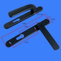 【Ready】? um oy 85 pe black and we se hged door lock handle broken brge aluum door multi-t handle screw hole dce 122