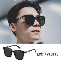 Gm Sunglasses สำหรับผู้หญิง,กันแดด Kacamata Hitam Pasangan ใบหน้ากลมป้องกันรังสีอัลตราไวโอเลตใบหน้าใหญ่บางเทรนด์ดาราที่มีมูลค่าสูงเหมือนกันบางอเนกประสงค์และคุณภาพสูง