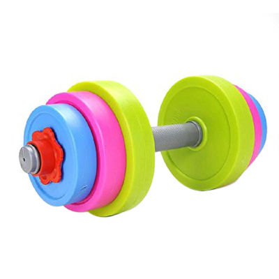 Childrens Dumbbell Toy Sensory Training Equipment Childrens Weightlifter Kids Toys Barbell Toy Set Dumbbell Toy Set